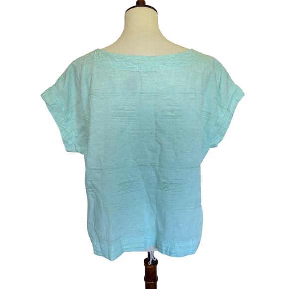 CUT LOOSE - Texture Mini Stripes S/S Crop Top - 0426326 - Picture 2 of 3